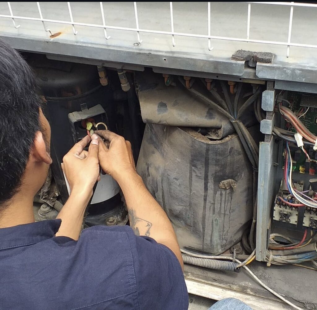 jasa cuci ac panasonic solo